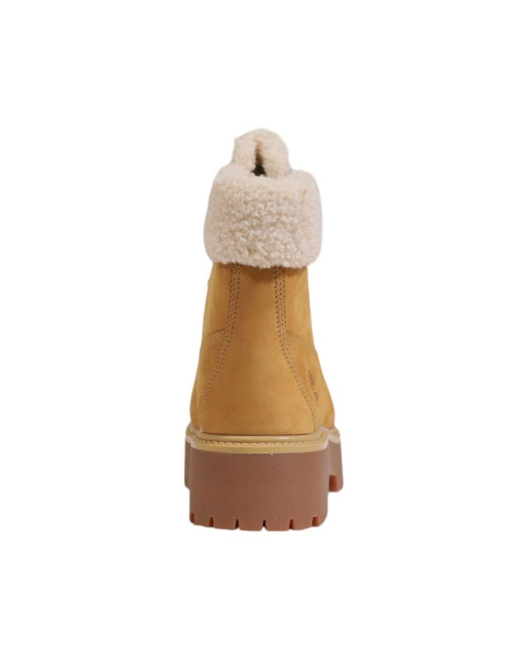 Timberland Brown Beige Recycled Leather Lace