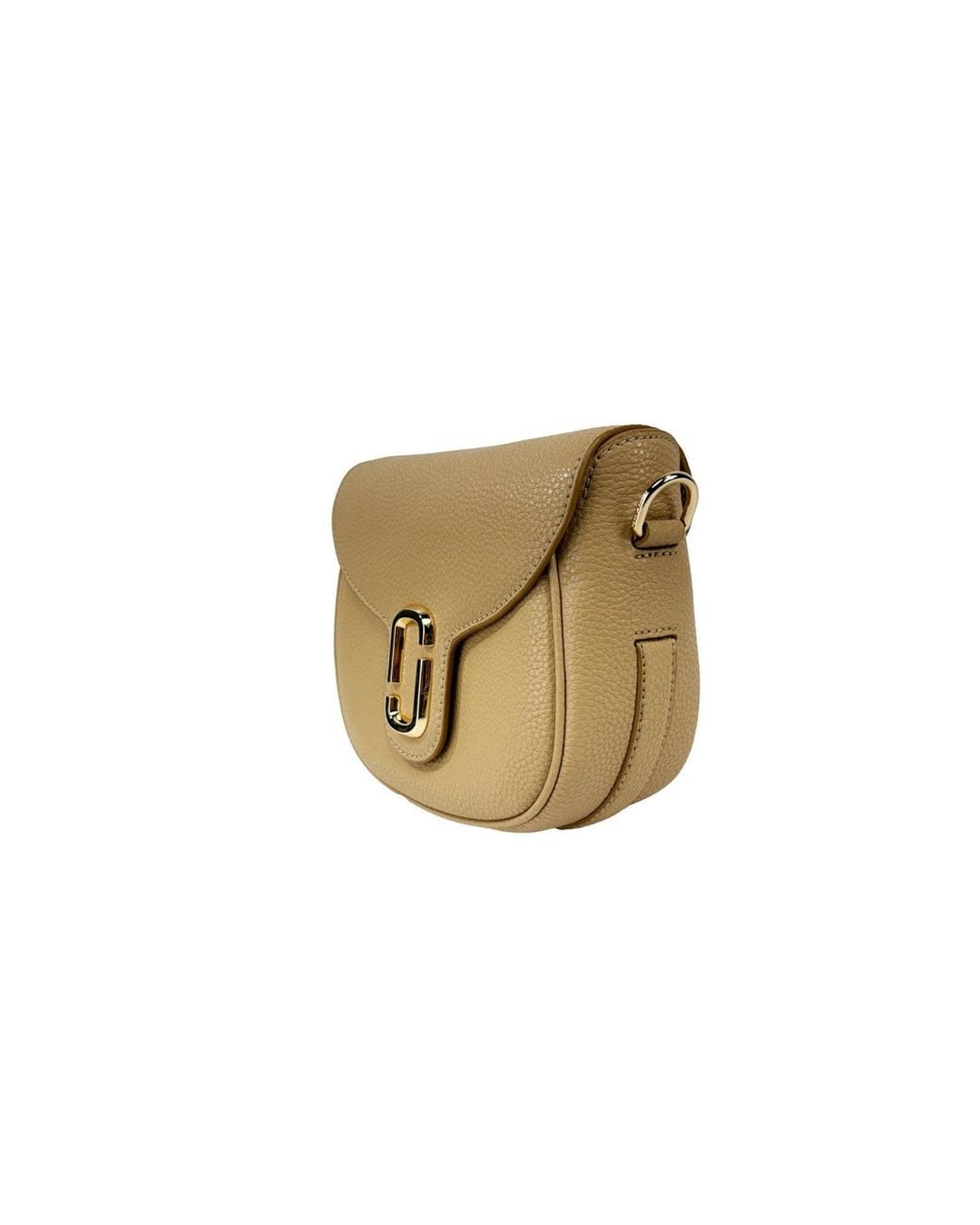 Marc Jacobs Black Leather Saddle Crossbody Bag
