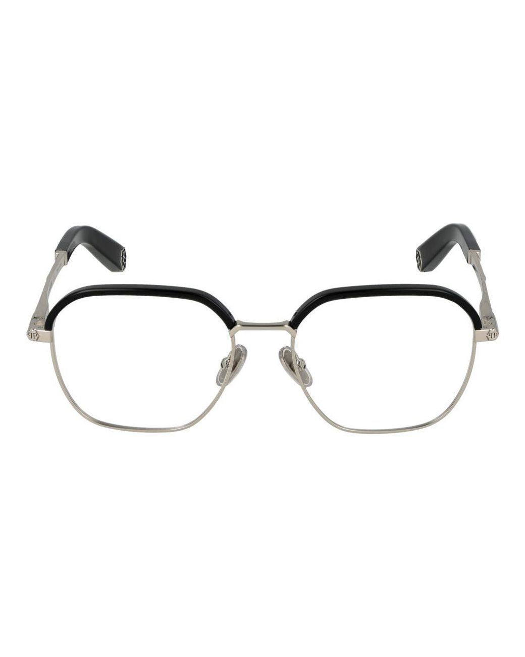 Philipp Plein Metallic Glasses for men