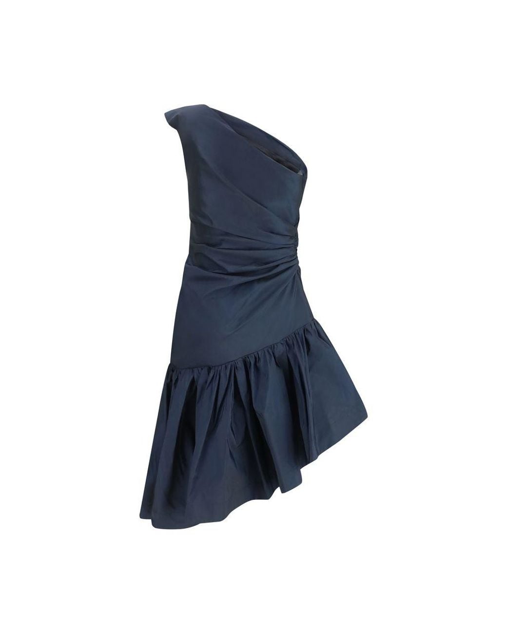 Sara Roka Blue Polyester Cocktail Dress