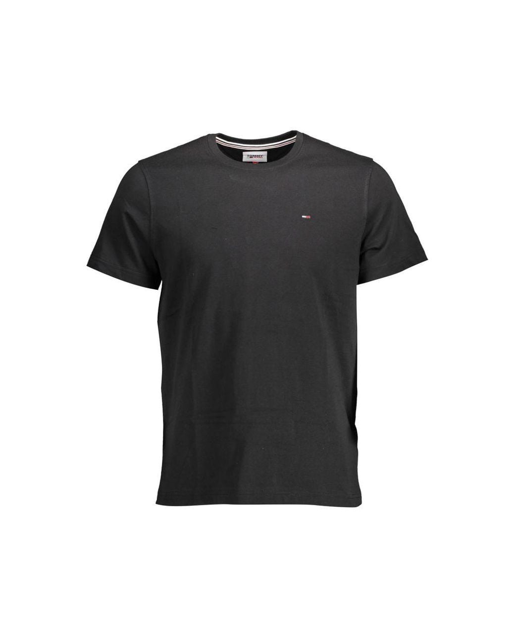 Tommy Hilfiger Black Cotton T for men