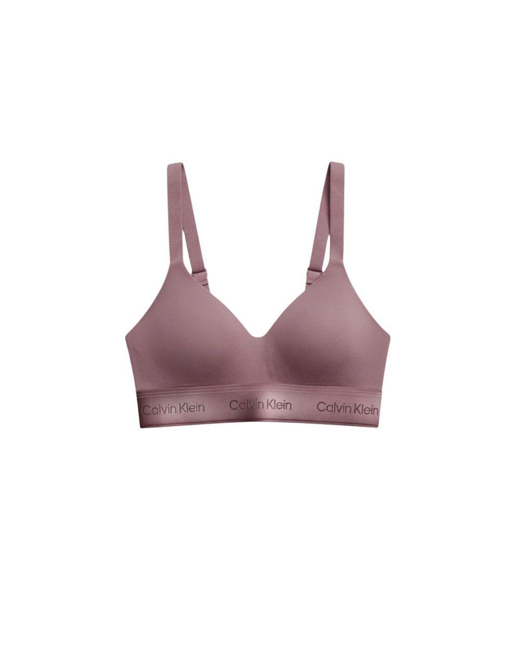 Calvin Klein Purple Cotton Bra