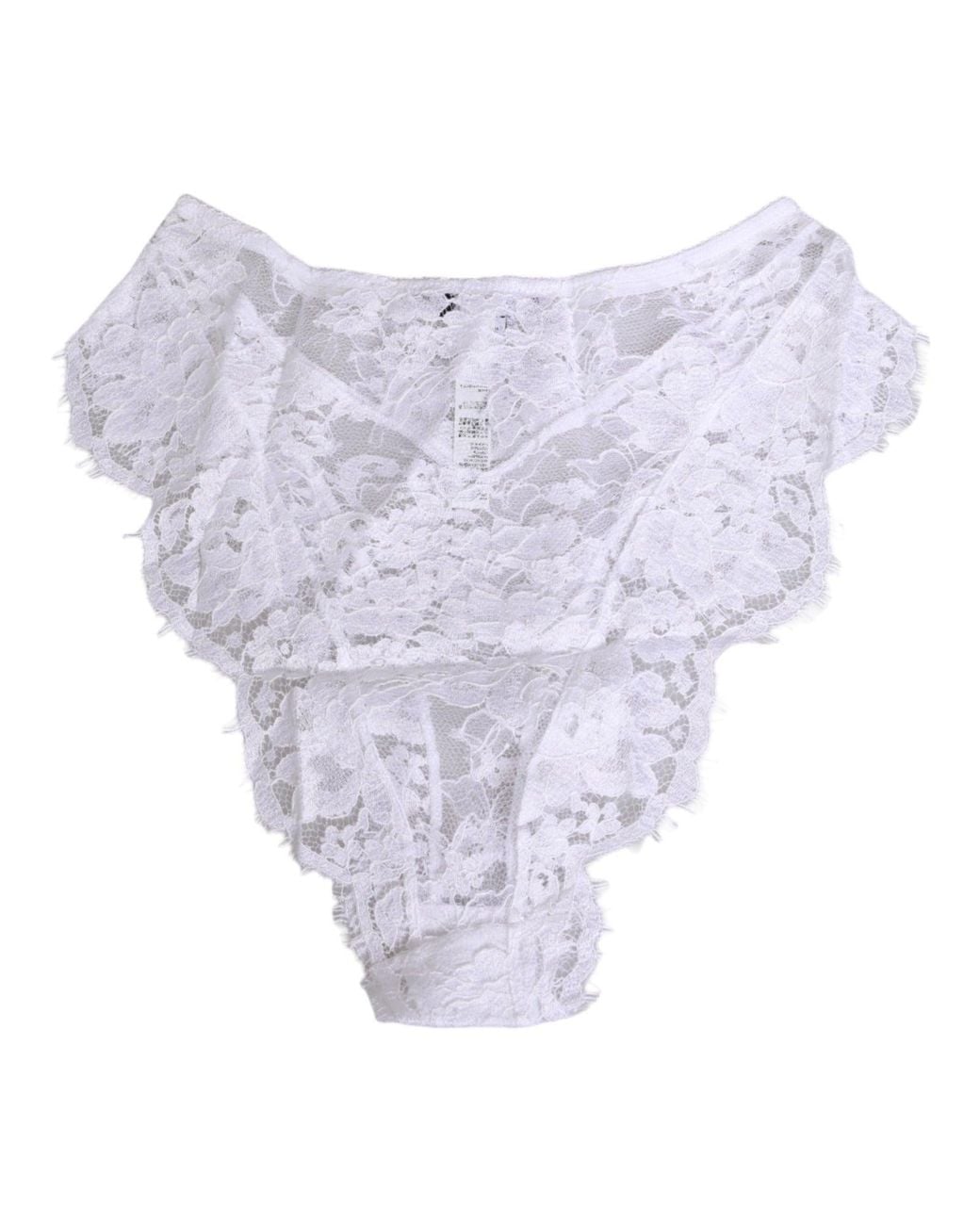 Dolce & Gabbana Purple Floral Lace Low Rise Panty Underwear Viscose Clothing