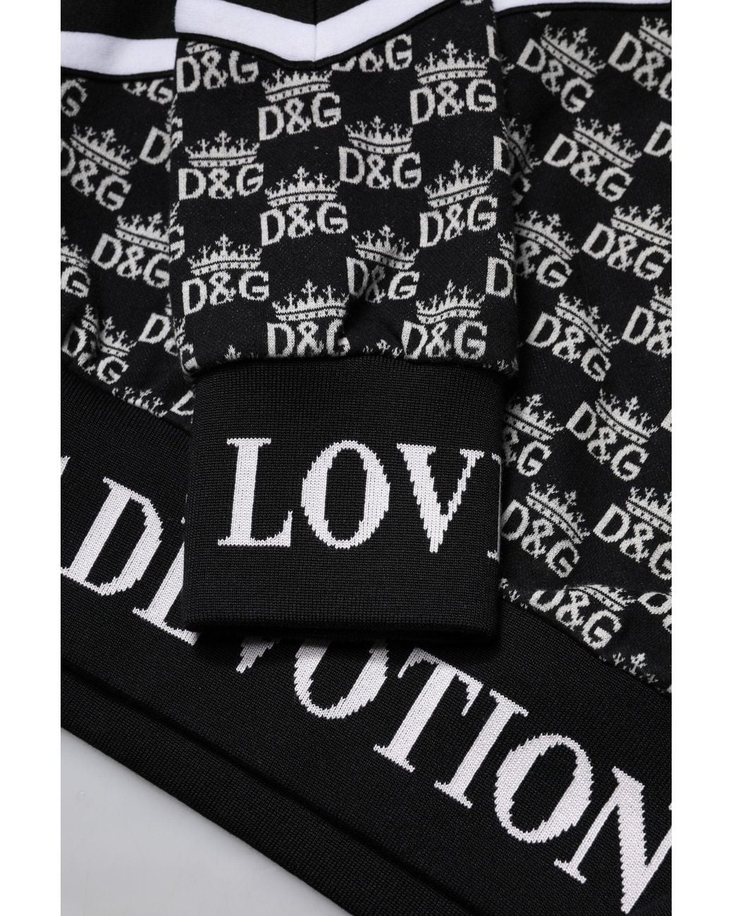Dolce & Gabbana Gray Multicolor Tradizione E Devotion Sweatshirt Sweater for men