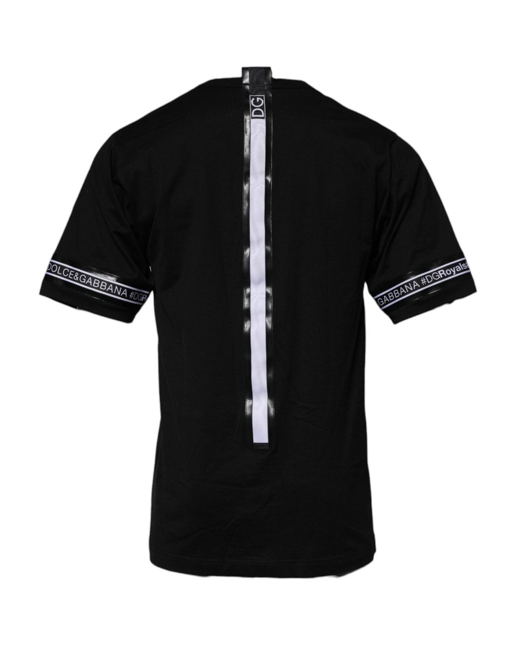 Dolce & Gabbana Black Short Sleeve Crew Neck Tshirt for men