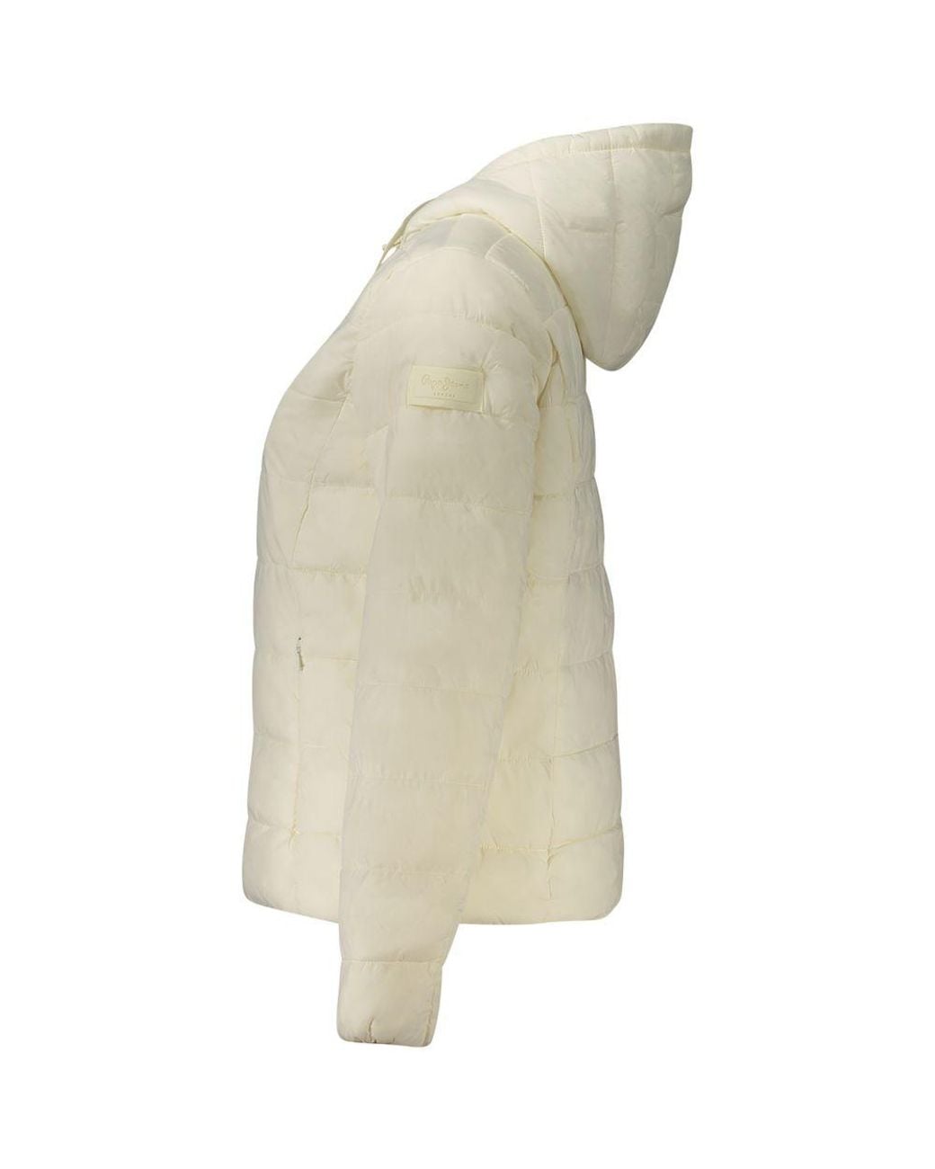 Pepe Jeans Natural White Nylon 's Jacket