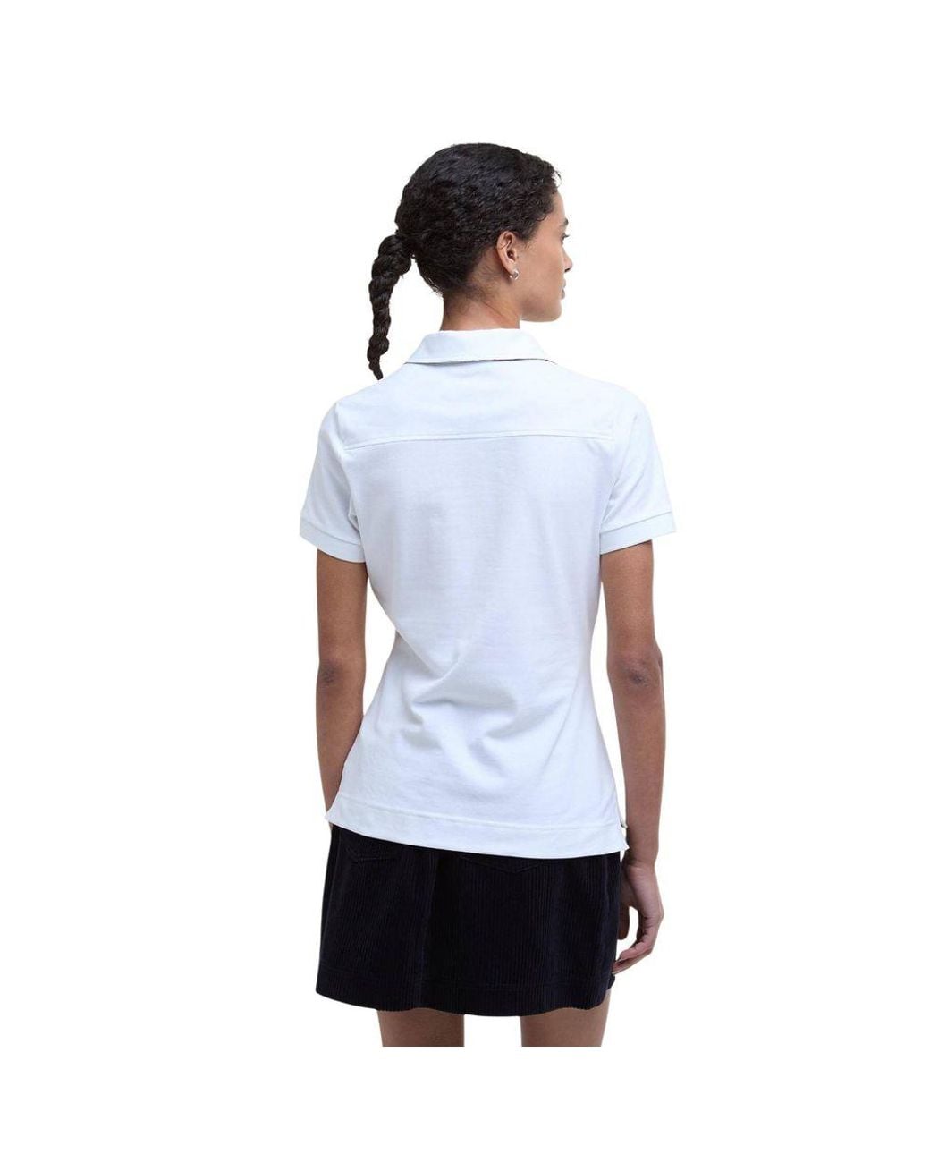 Barbour Blue White Cotton T