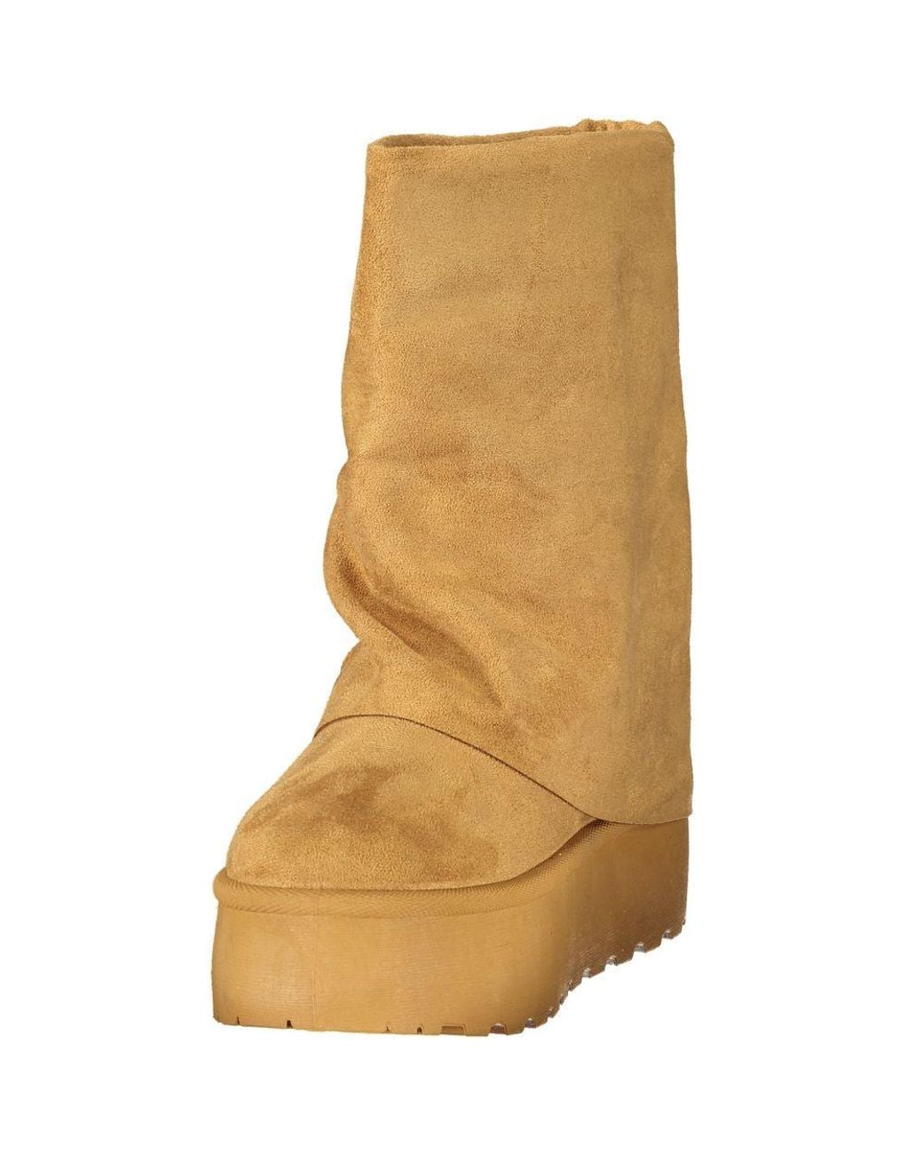 Laura Biagiotti Natural Brown Polyurethane 's Boot