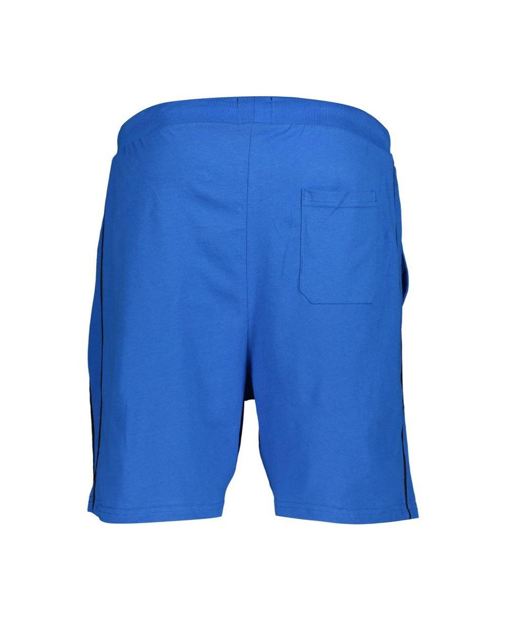 Gianmarco Venturi Blue Cotton Men's Sweatpant Shorts for men