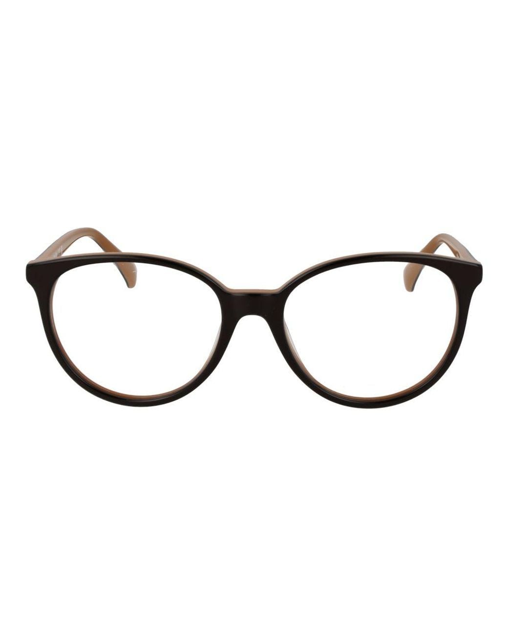 Max Mara Black Brown Acetate Glasses (frames)