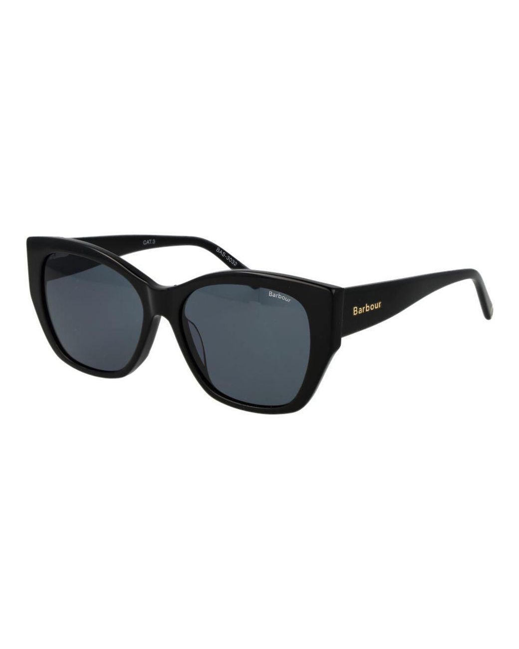 Barbour Black Acetate Sunglasses