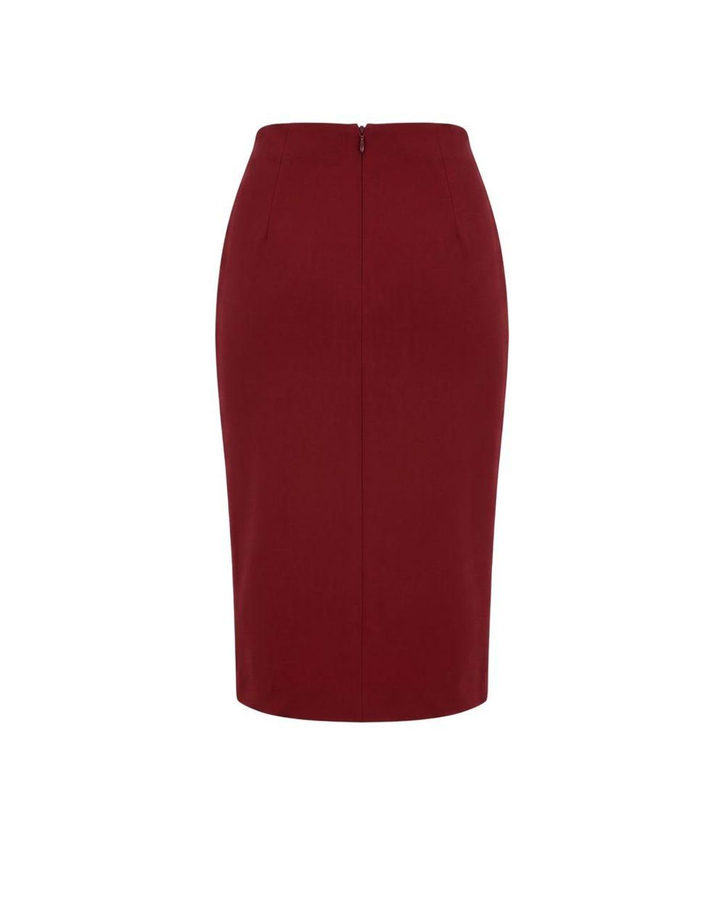 Trussardi Red Polyester Skirt
