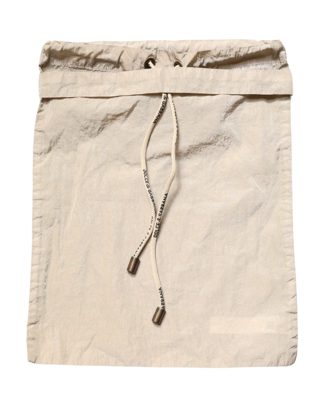 Dolce & Gabbana Natural Nylon Drawstring Swim Shorts Swimwear for men