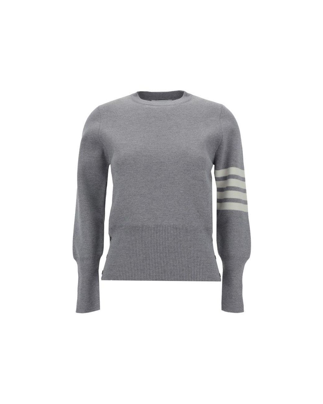 Thom Browne Gray Wool Oves Aries Sweatshirt