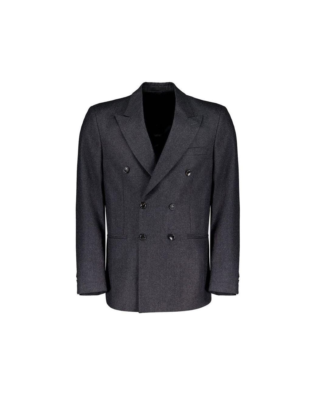 AUTORE Black Gray Wool Full for men