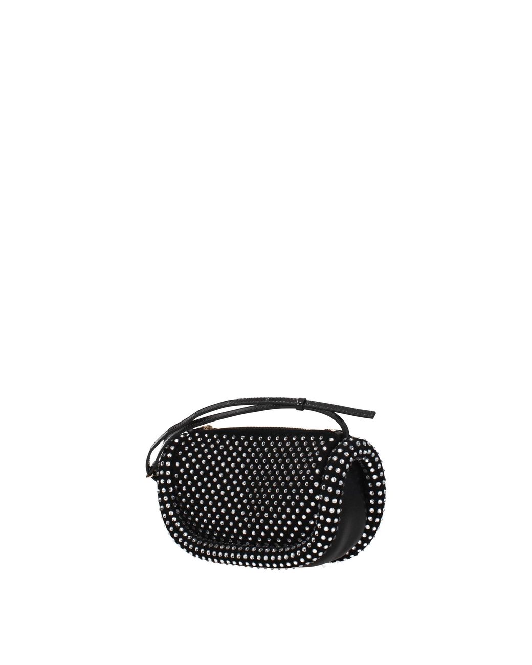 J.W. Anderson Black Leather Crossbody Bag for men