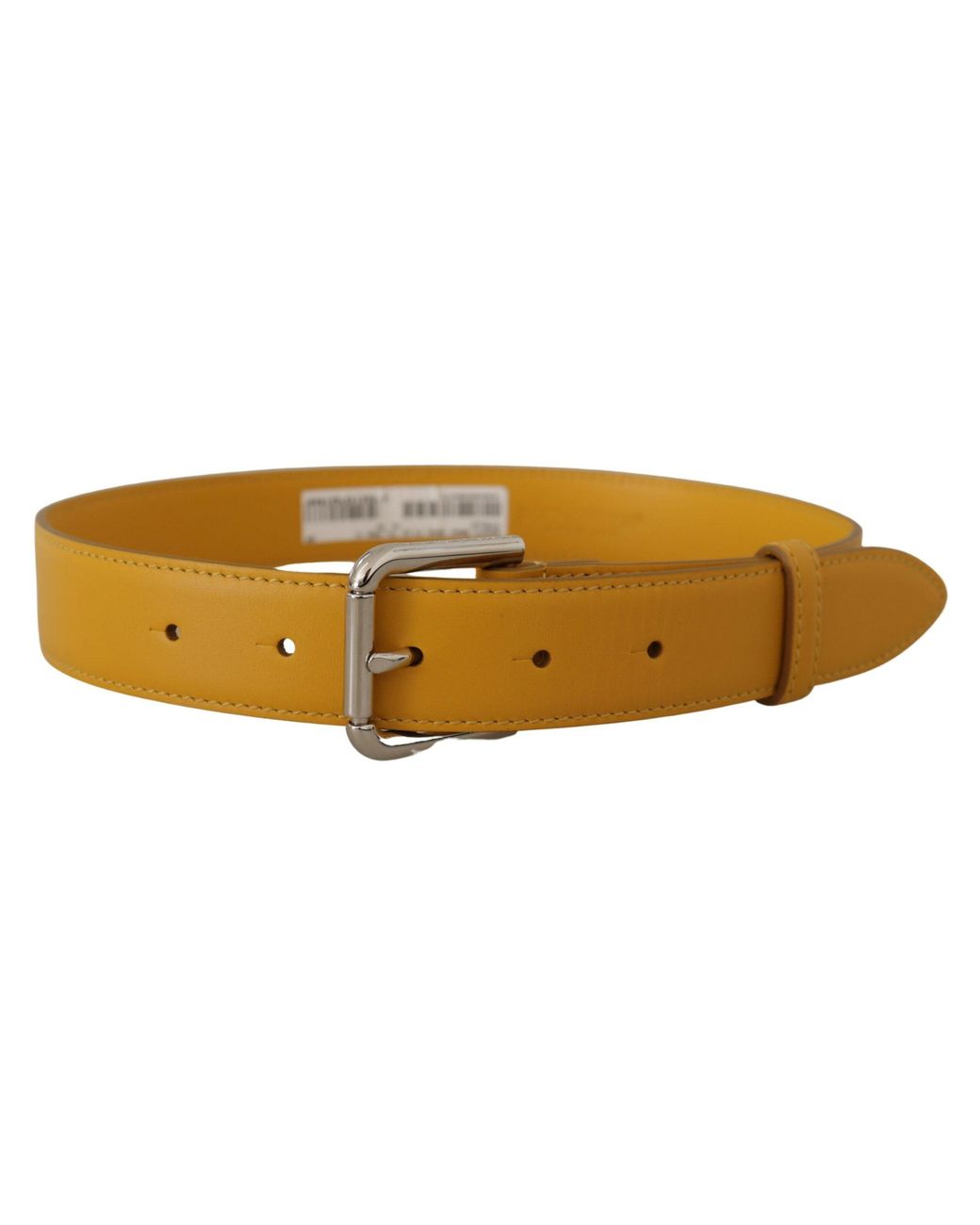 Dolce & Gabbana Black Elegant Leather Belt