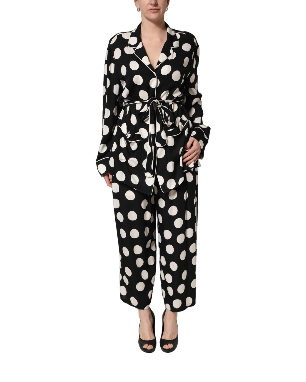 Dolce & Gabbana Black Pyjamas
