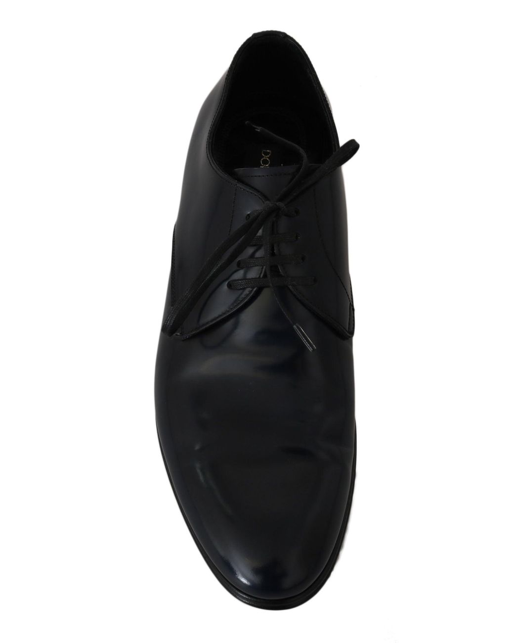 Dolce & Gabbana Black Patent Leather Oxford Shoes for men