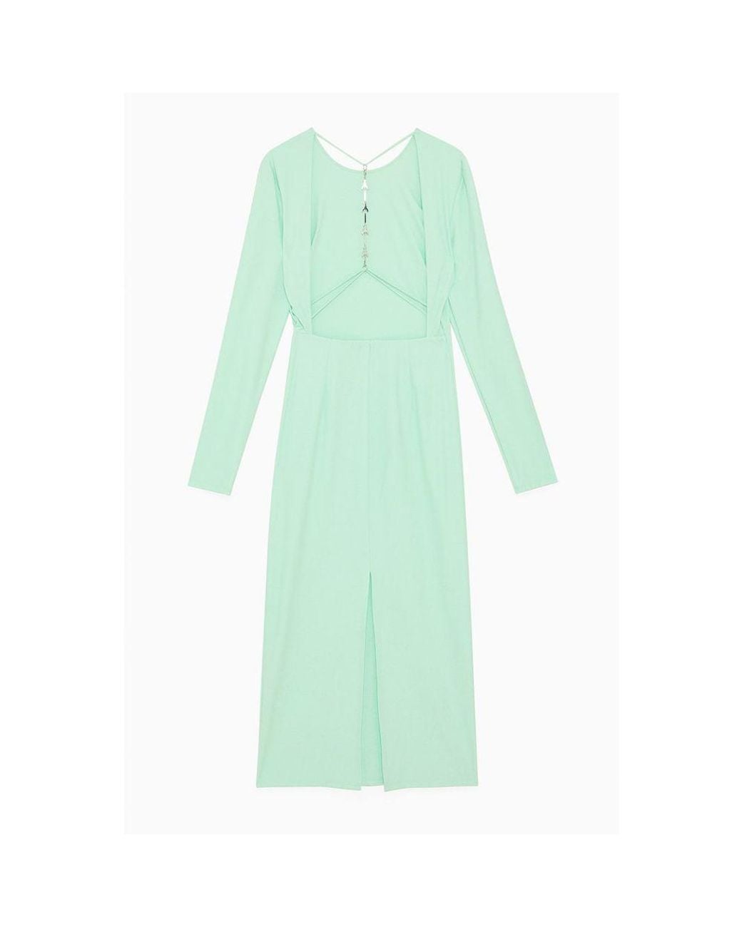 Patrizia Pepe Green Polyamide Casual Dress