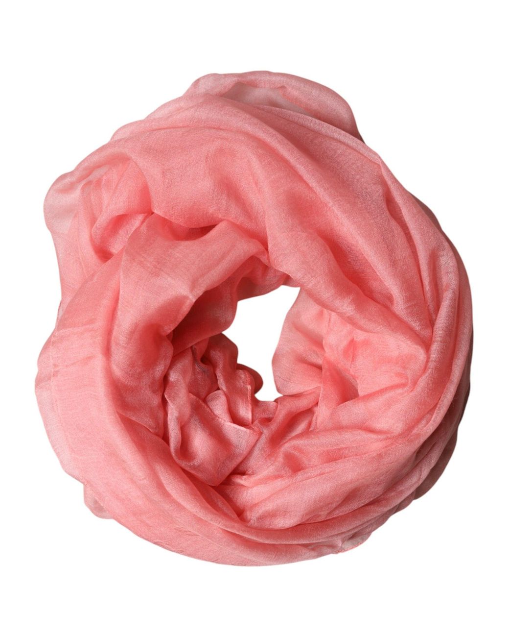 Dolce & Gabbana Pink Light Cashmere Neck Wrap Shawl Scarf for men