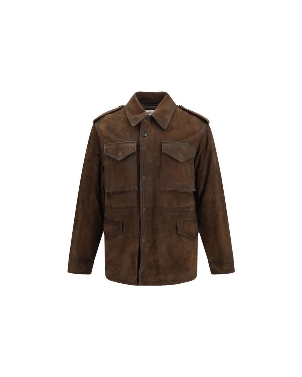 Valstar Brown Polyester Full-Length Jacket for men