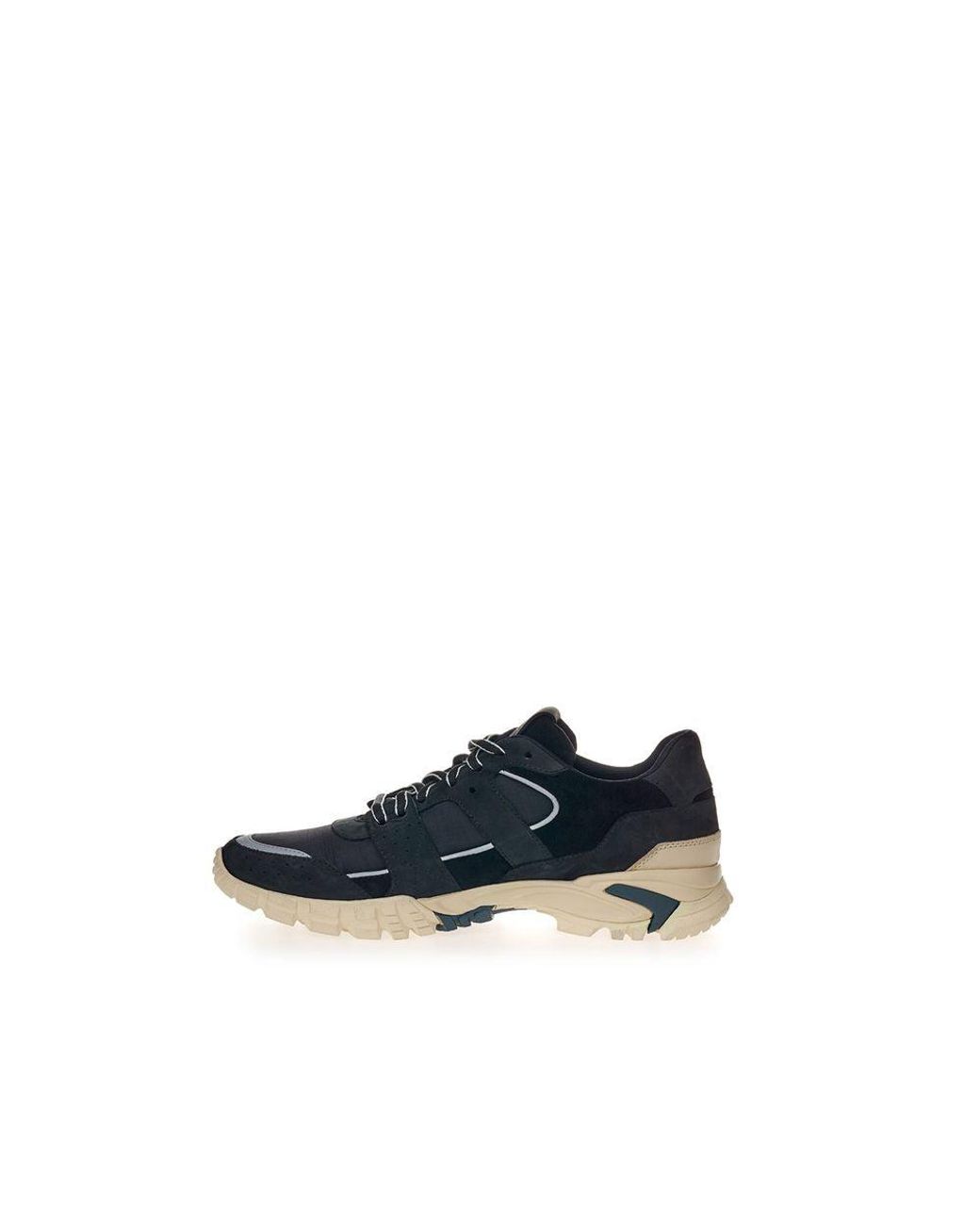 Lardini Blue Suede Sneaker for men