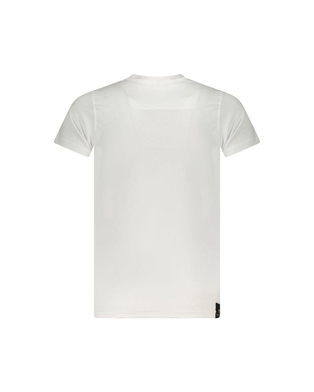 Accademia Militare White Cotton T-Shirt for men