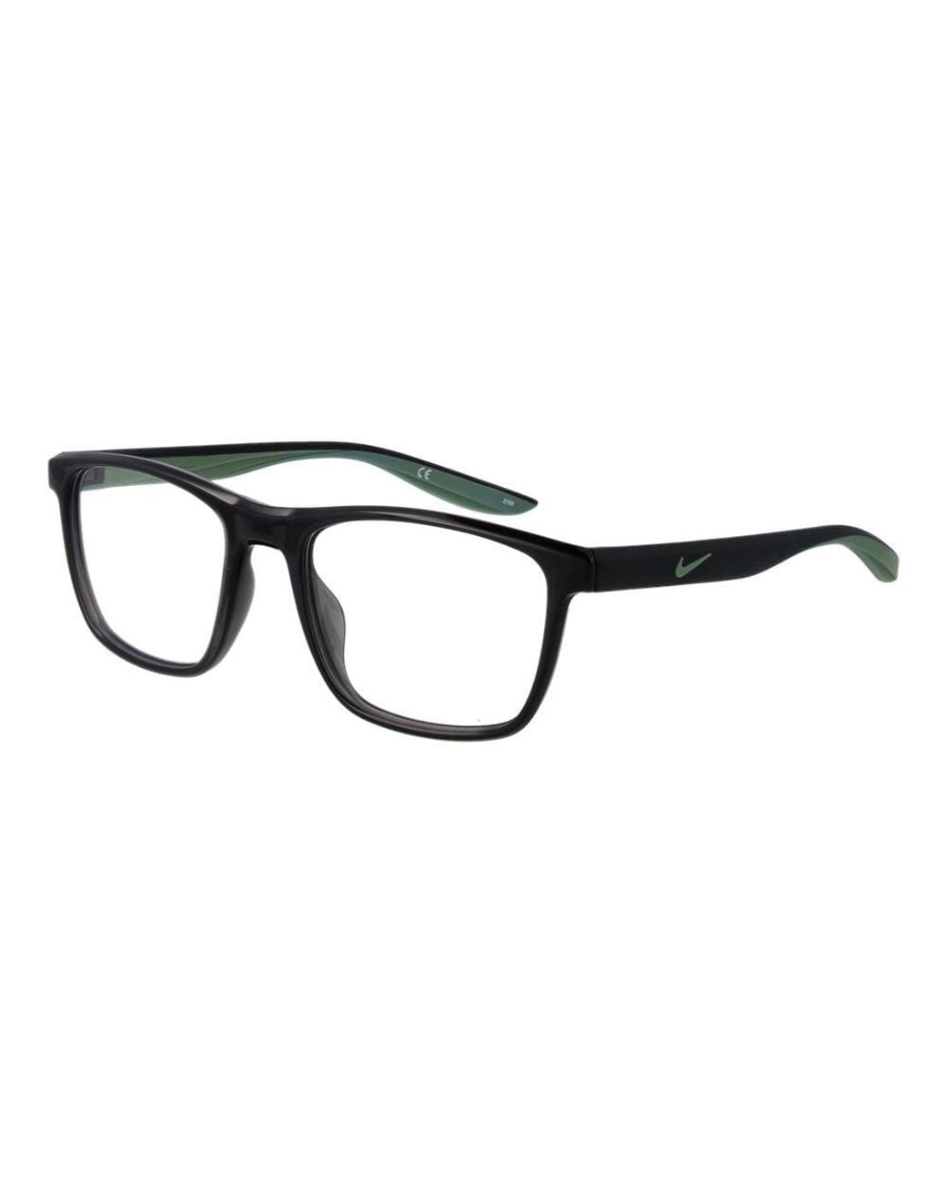 Nike Black Stainless Steel Glasses (Frames) Accessory