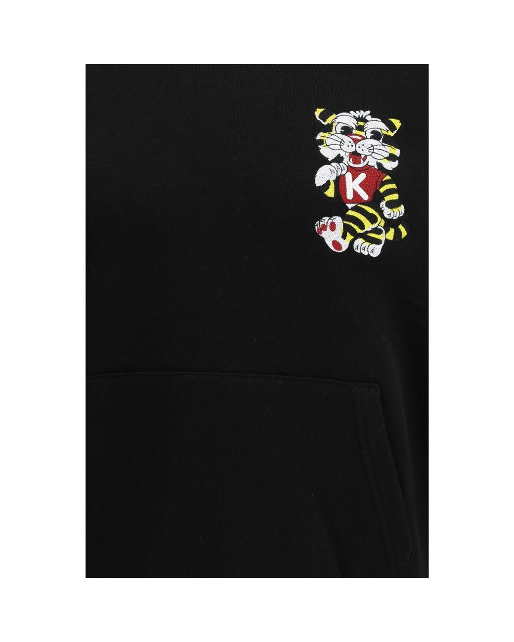 KENZO Black Cotton Sweatshirt for men