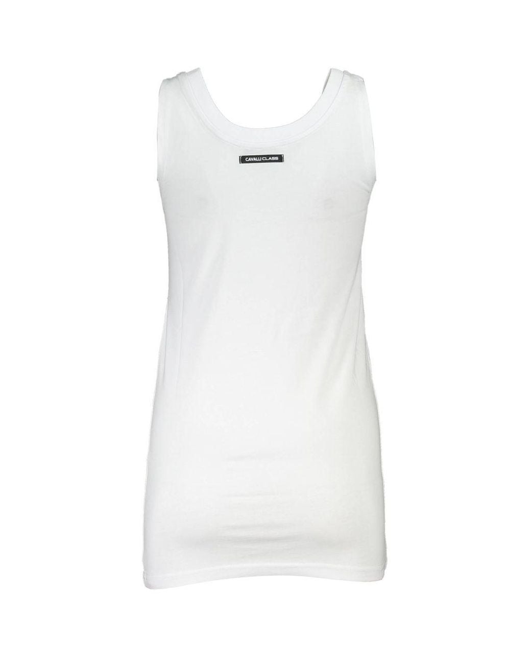 Roberto Cavalli White Bianco Cotton T for men