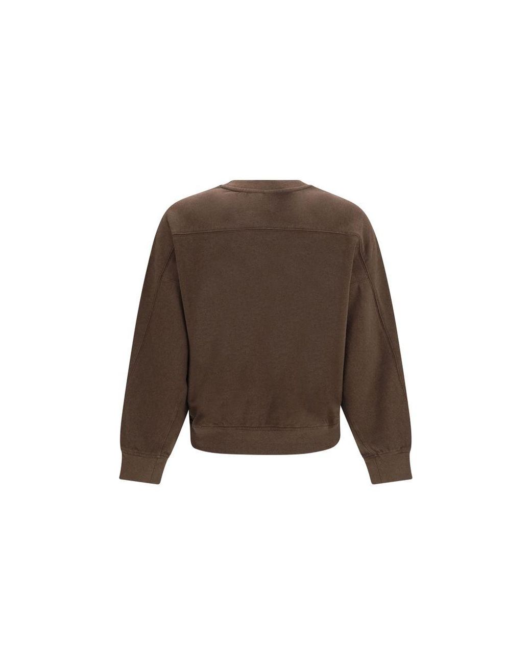 Maison Kitsuné Brown Cotton Sweatshirt