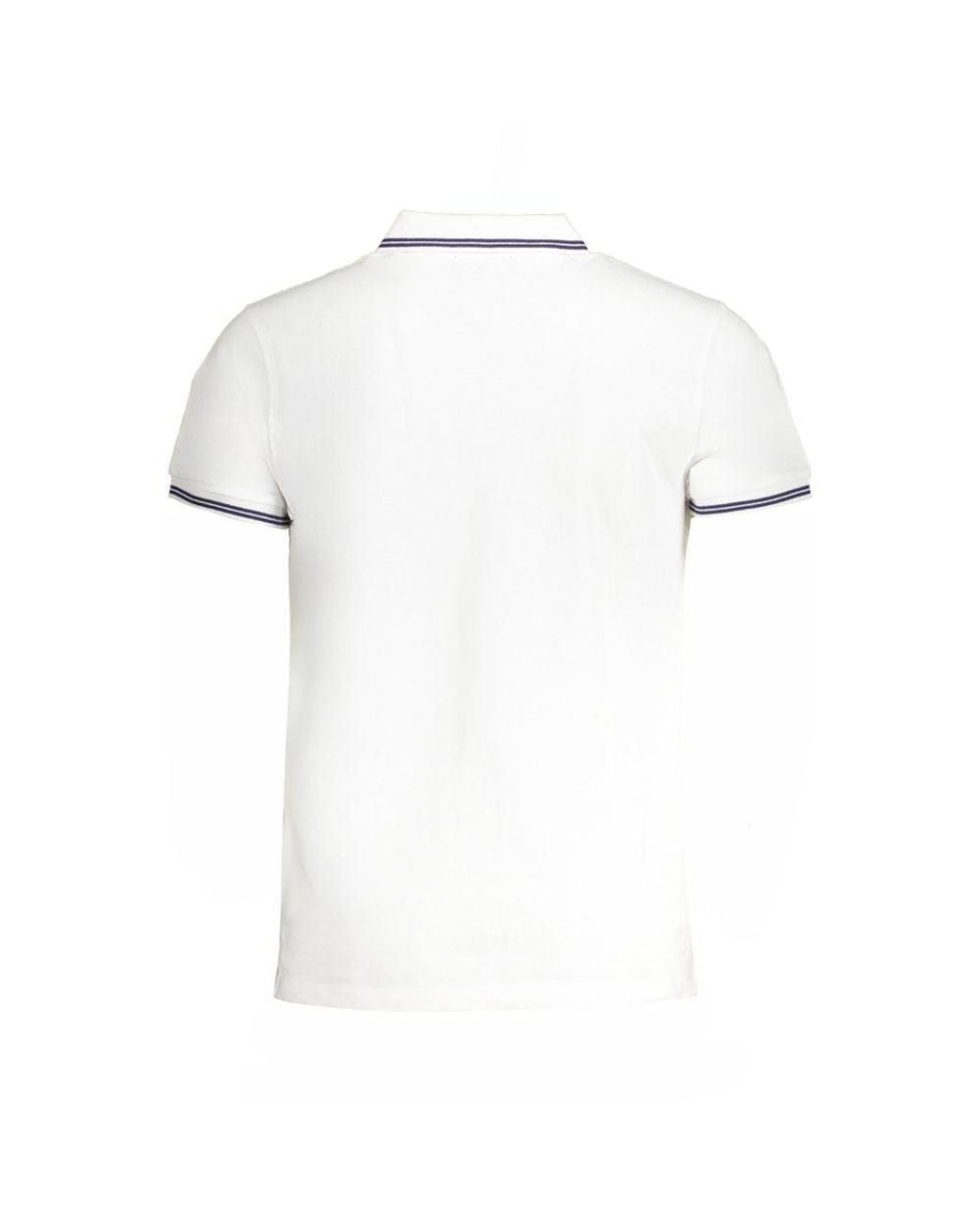 Roberto Cavalli White Cotton Polo for men