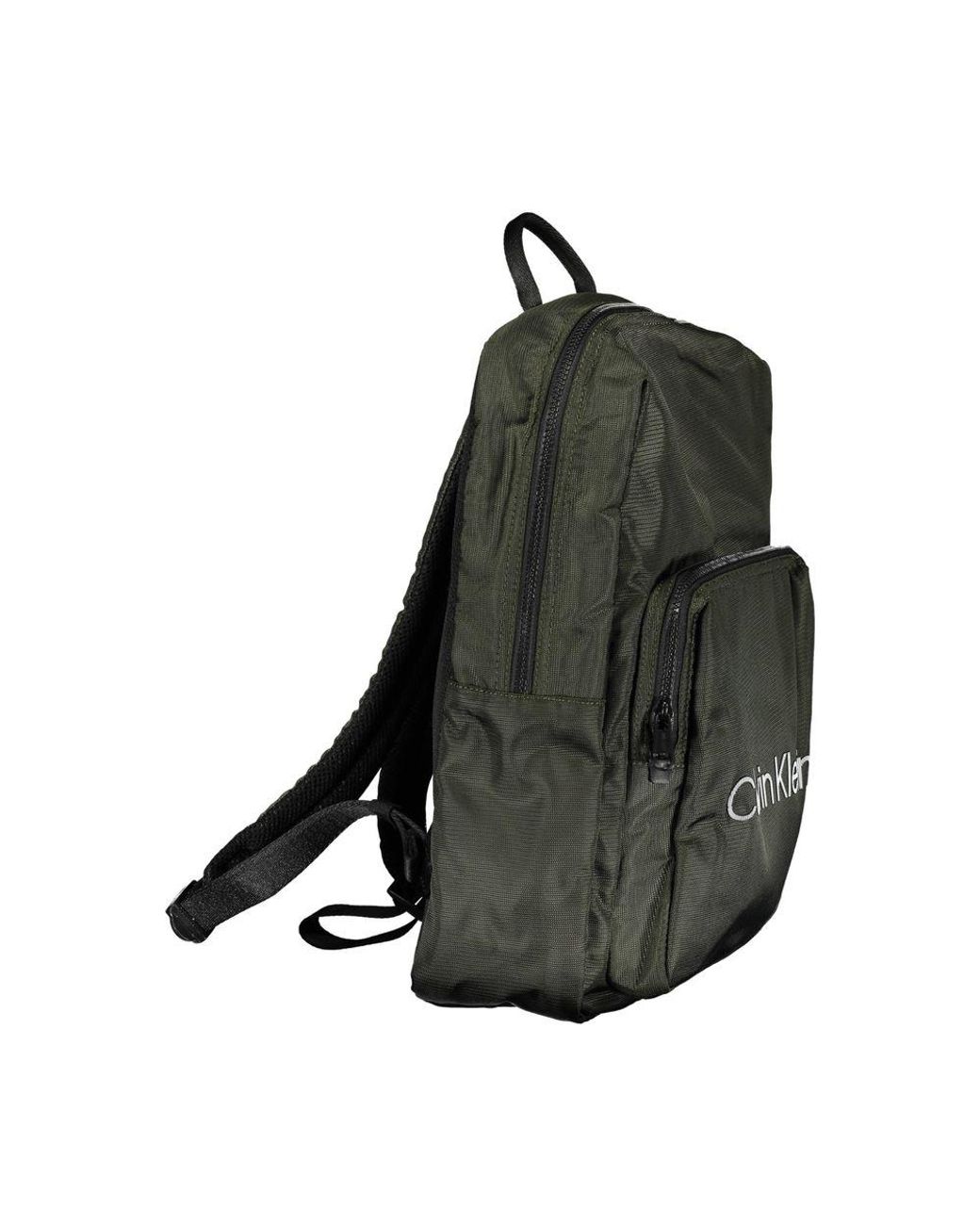 Calvin Klein Black Polyester Backpack for men
