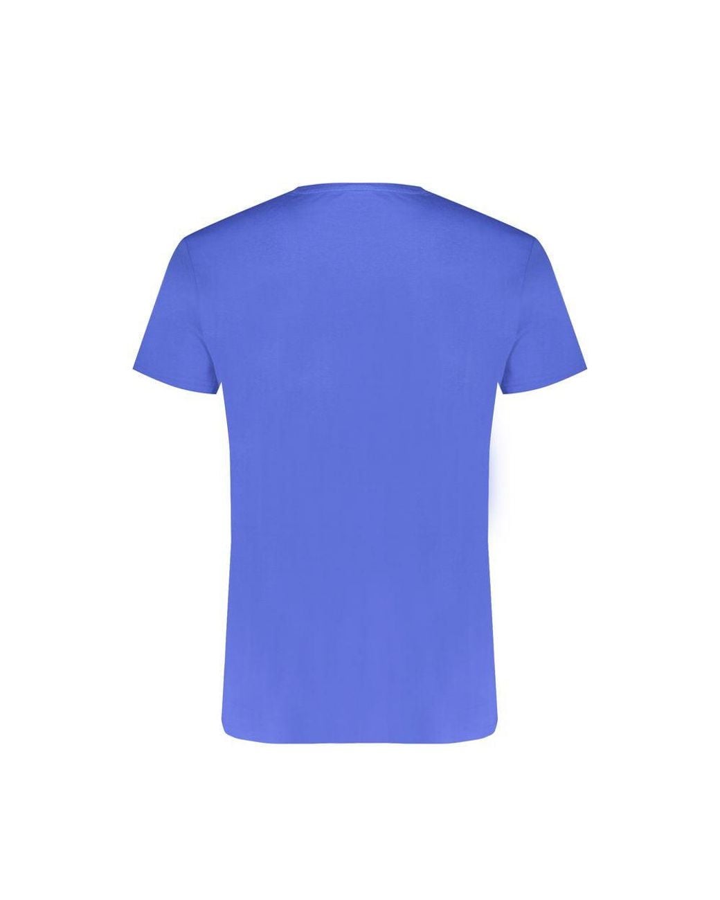 Trussardi Blue Cotton T-Shirt for men