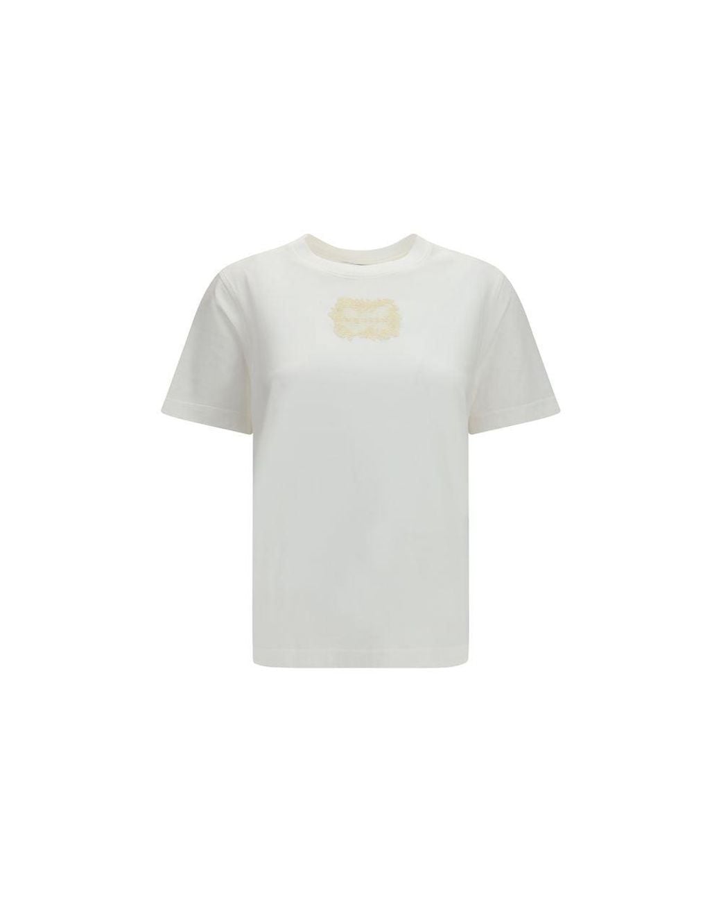 McQueen White Cotton T
