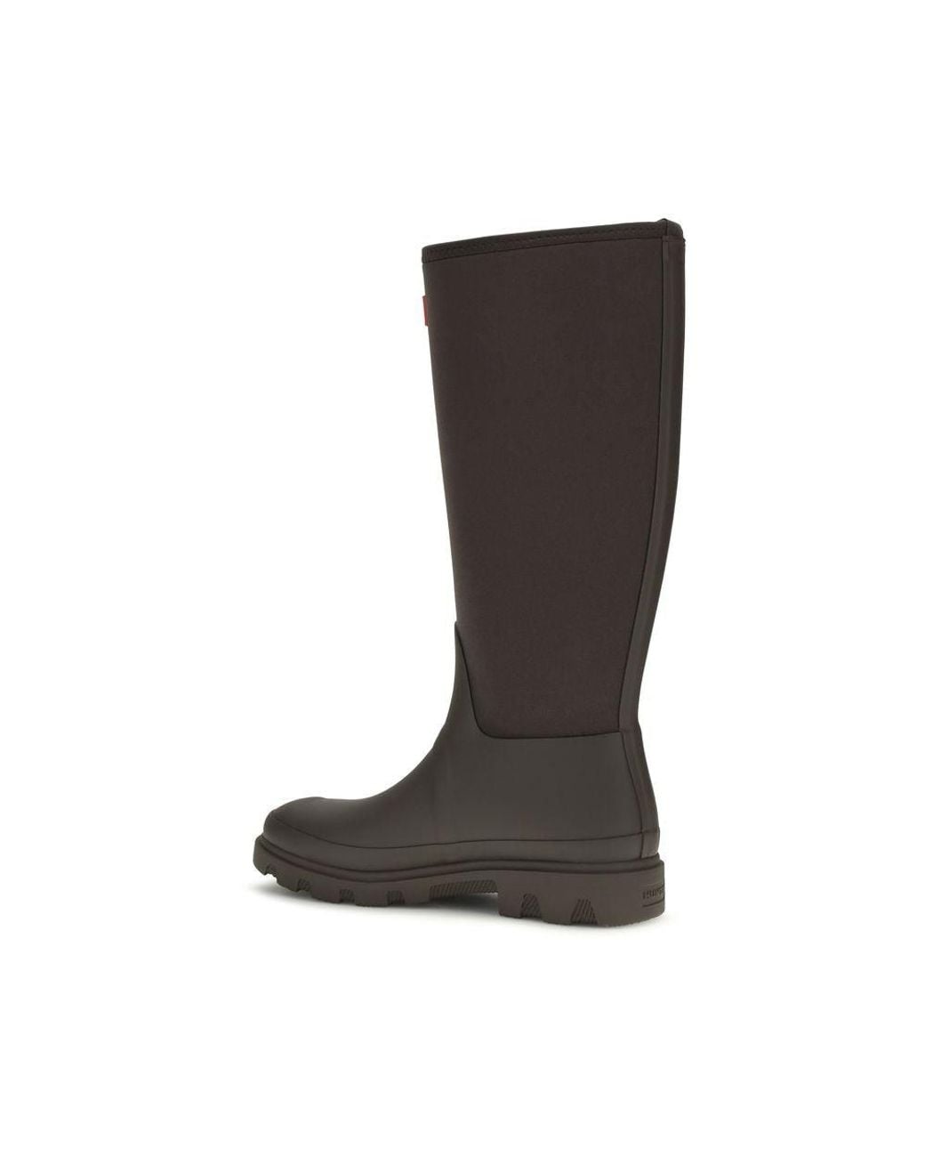 Hunter Brown Rubber Rain Boots
