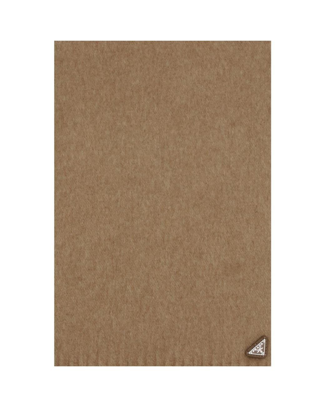 Prada Natural Beige Silk Foulard for men