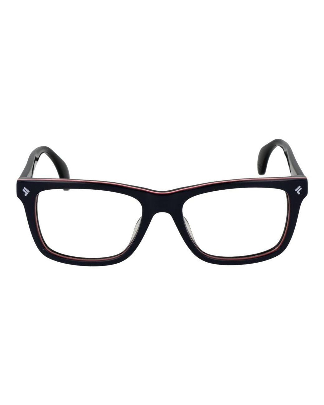 Lozza Black Cellulose Acetate Glasses (Frames) for men