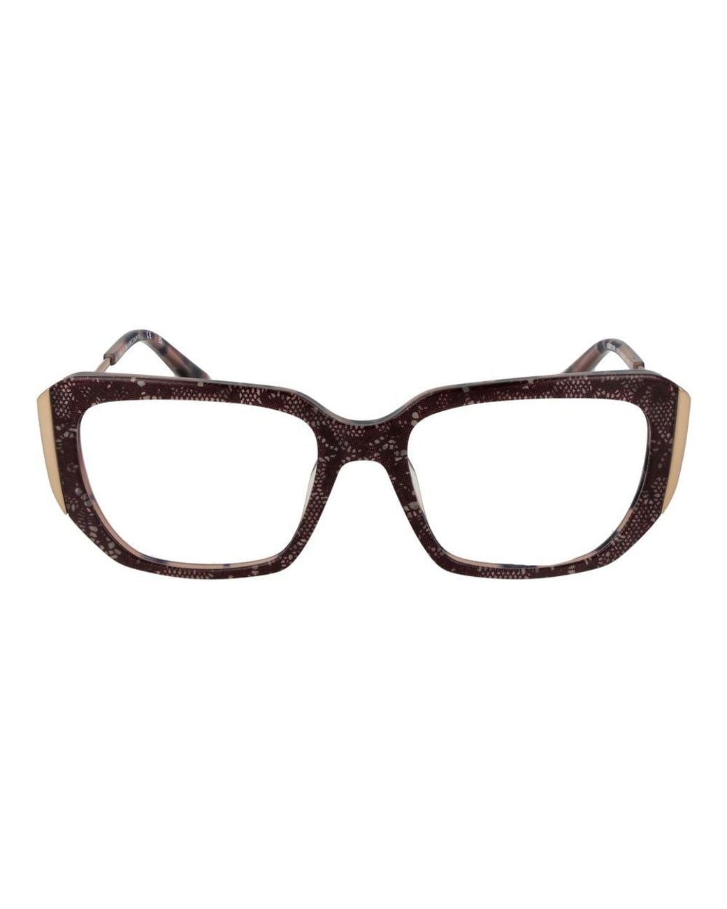 MARCIANO BY GUESS Brown Purple Acetate Glasses (frames)