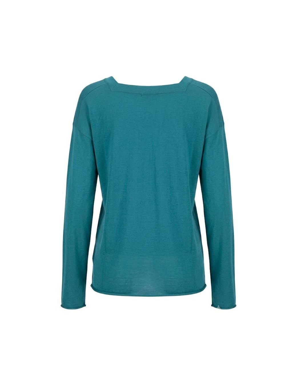 Malo Green Blue Cotton 's Sweater