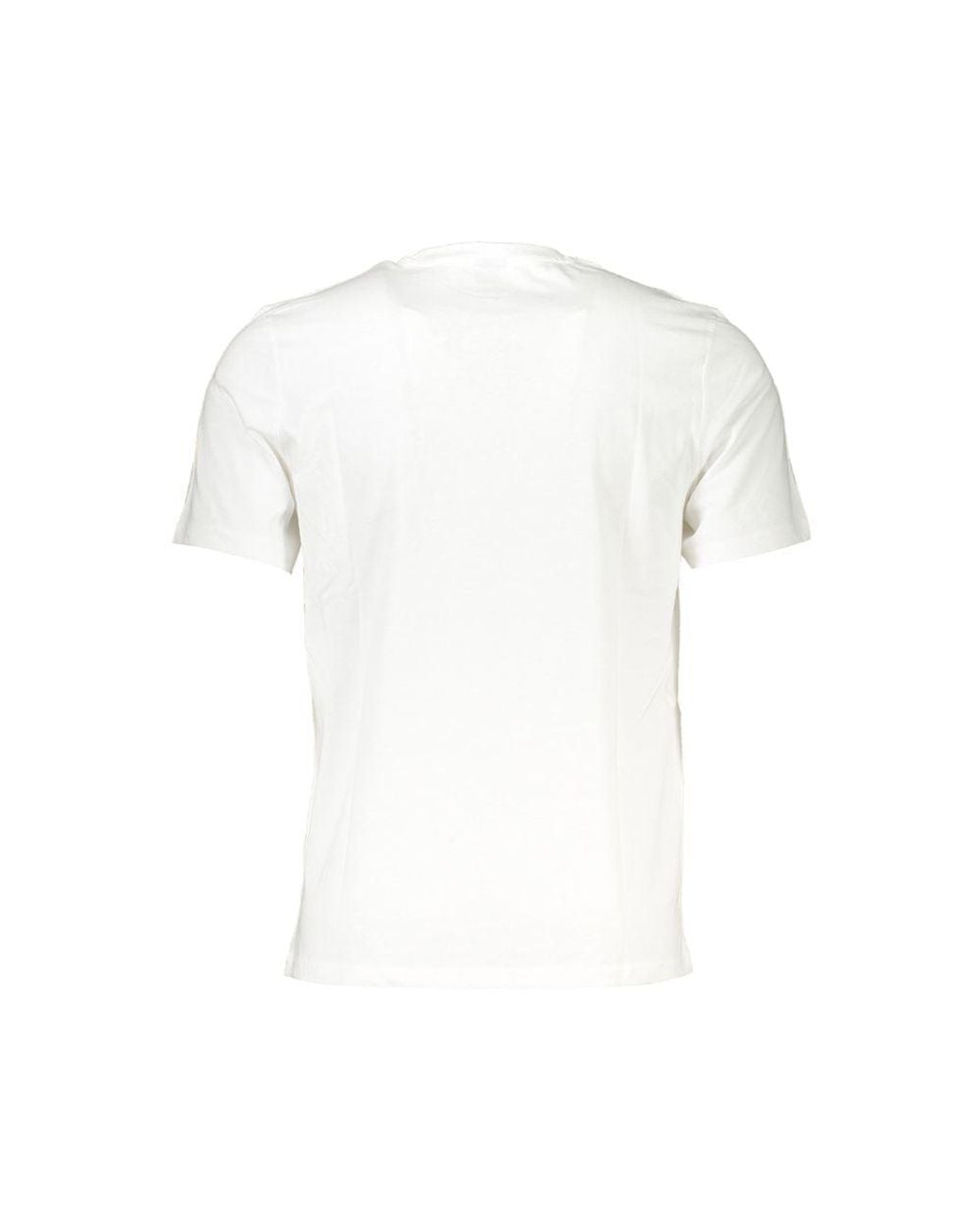 North Sails White Bianco Cotton Men T for men