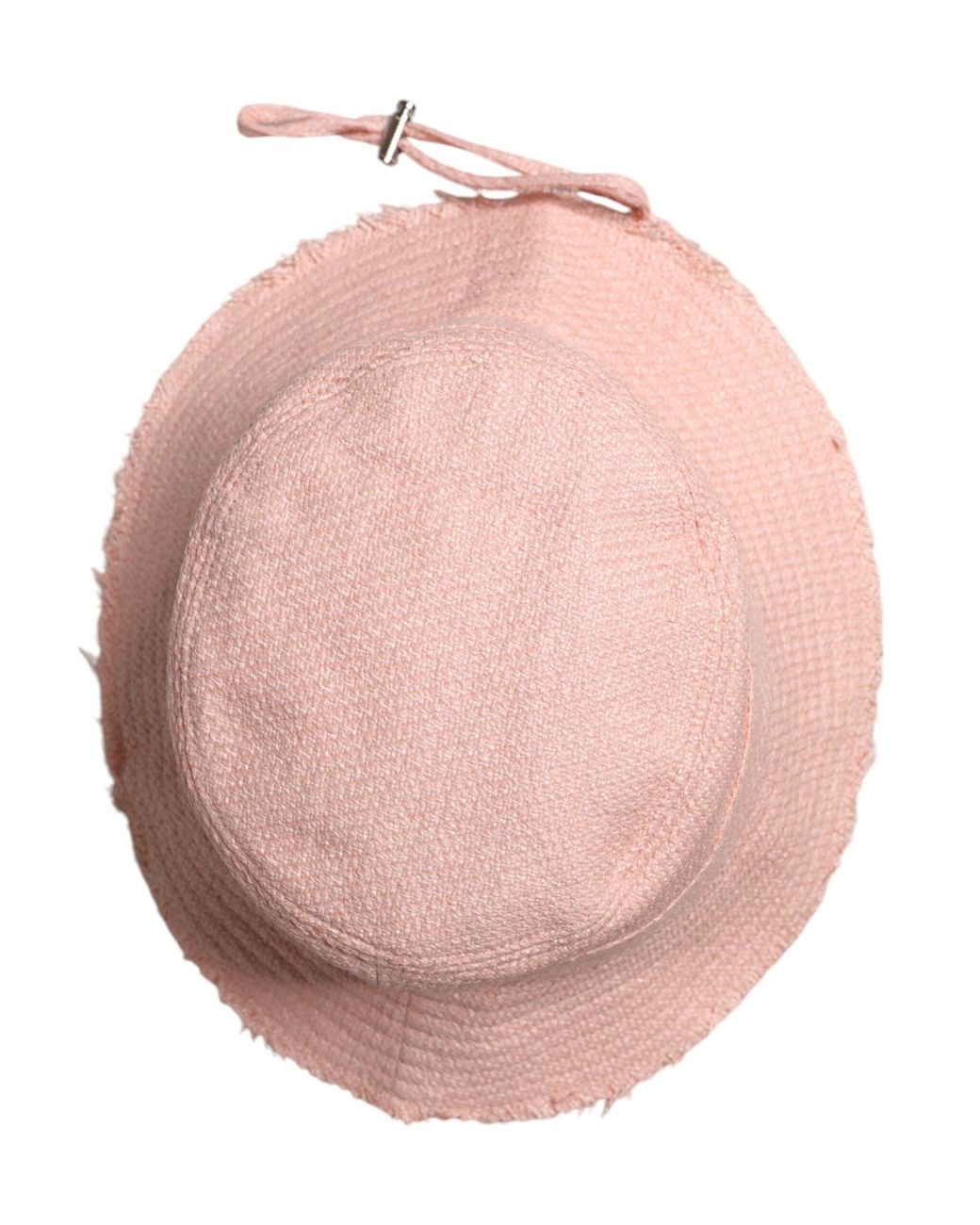 Dolce & Gabbana Pink Cotton Wide Brim Bucket Hat