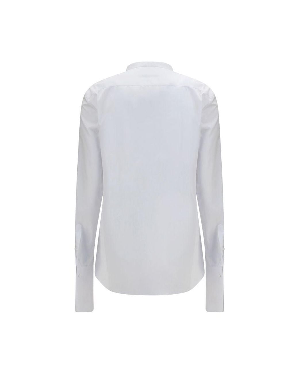 Fendi White Cotton Dress Shirt