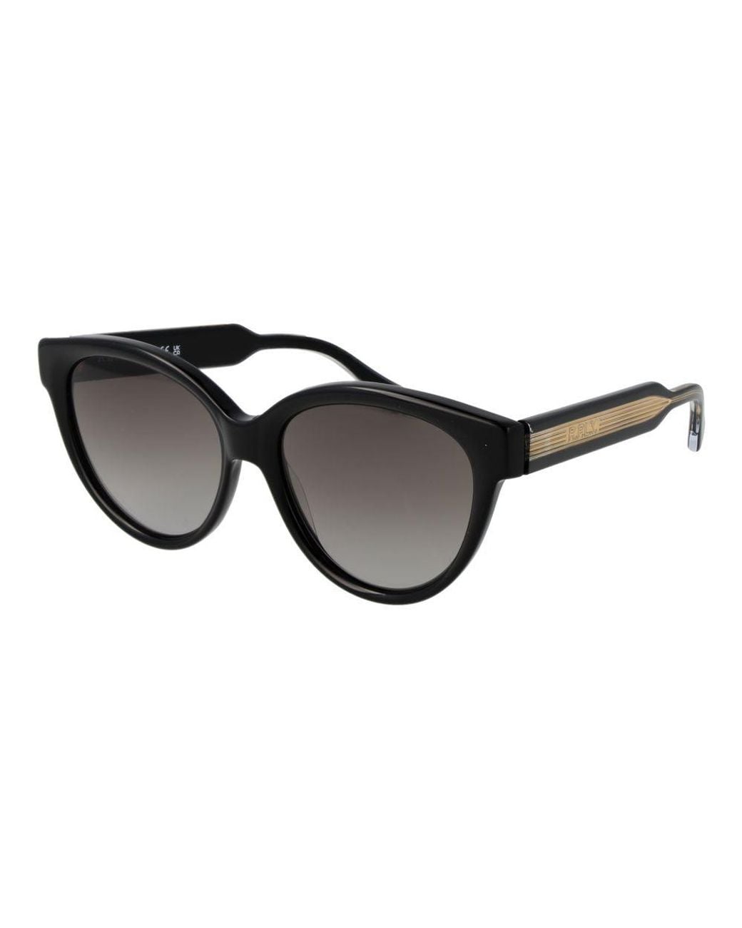 Replay Black Plastic Sunglasses