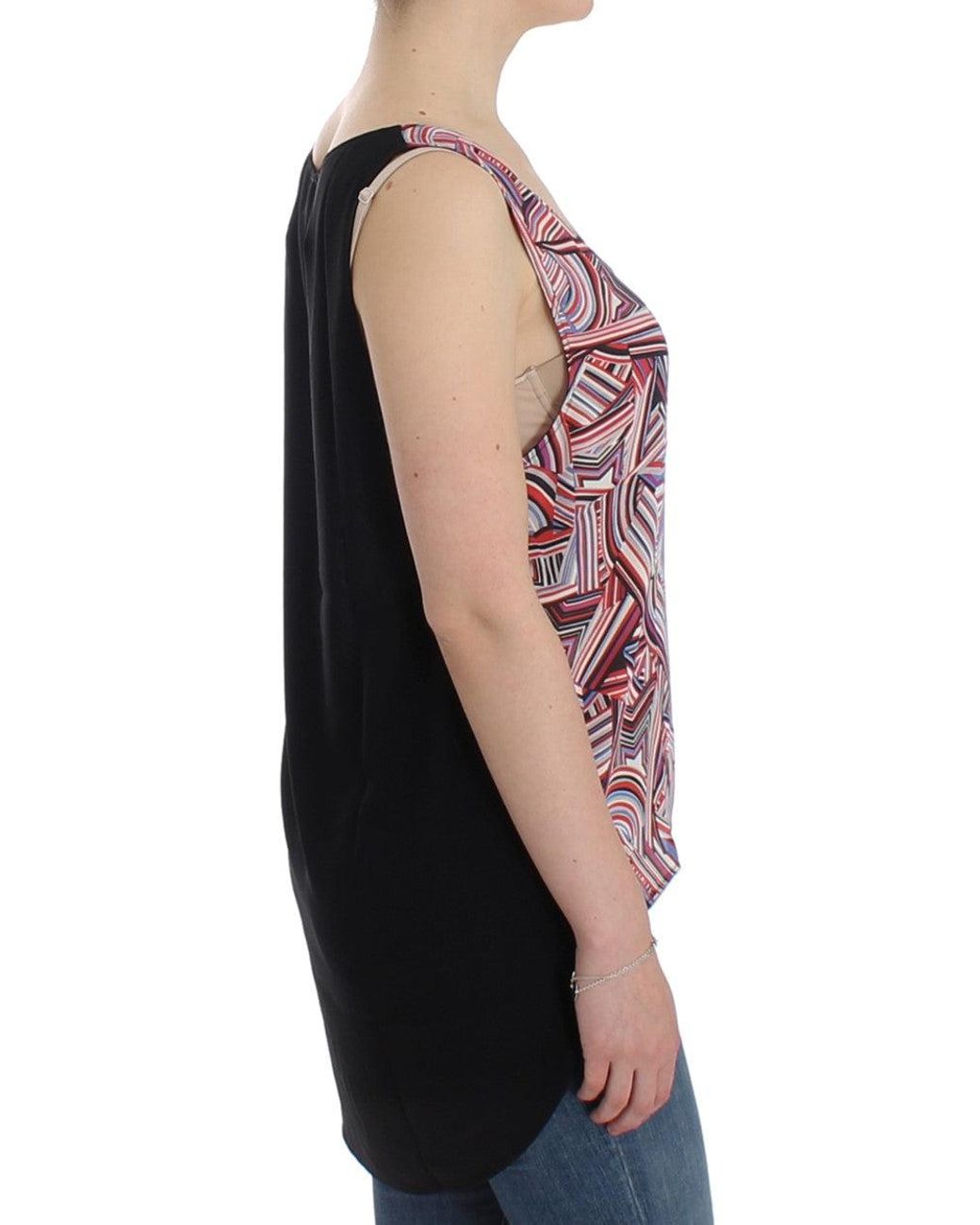 CoSTUME NATIONAL Sleeveless Top Multicolor Sig12535