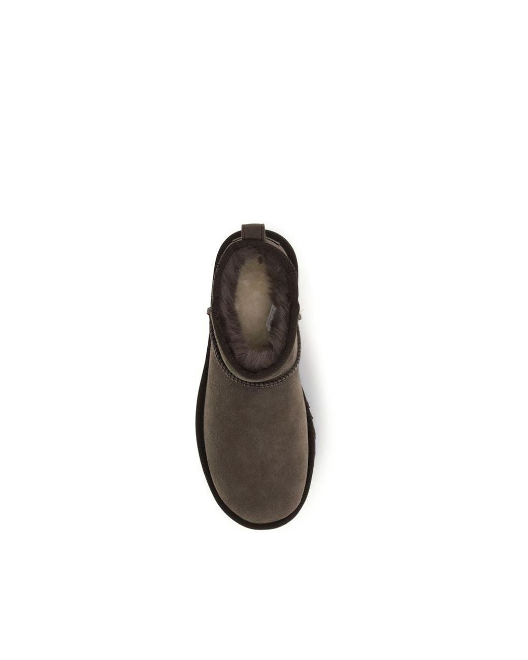 Ugg Brown Suede Leather Ankle Boots