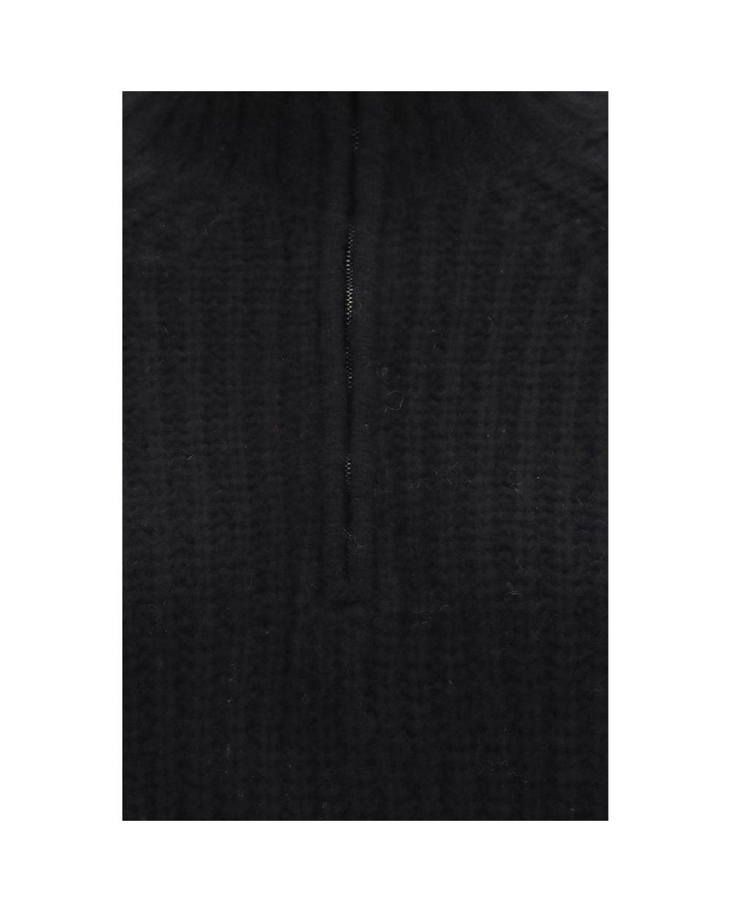 Allude Black Cashmere Sweater