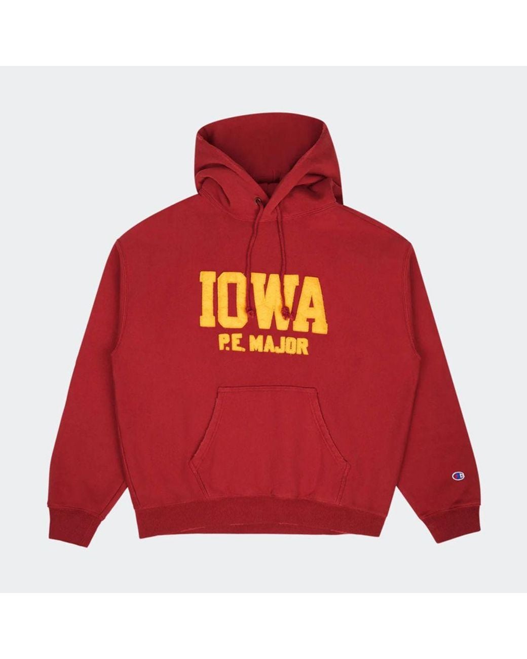 Champion Red Cotton Sweatshirt for men