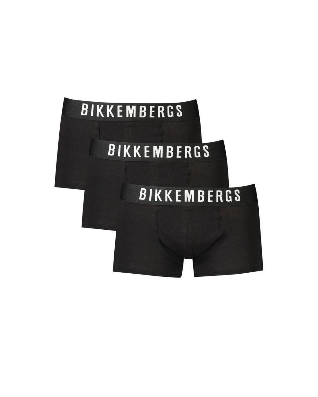Bikkembergs Black Polyester Men's Boxer Briefs for men